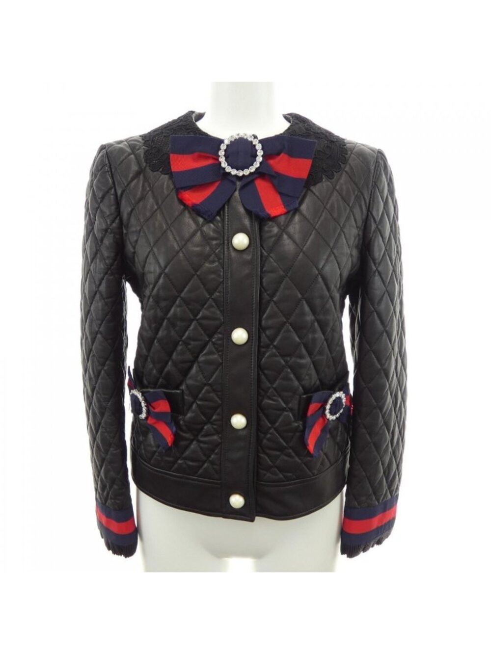 Gucci Leather Jacket Black
